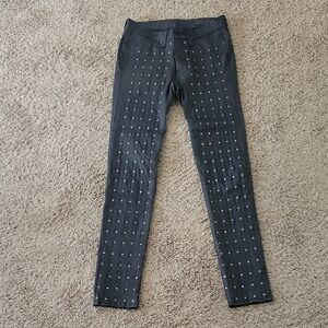 Ladies Rag & Bone Black Leather Pants